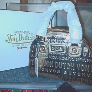 NWT Von Dutch Rose Gold Women's Bag